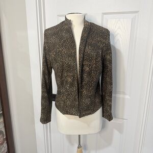 Vintage JM Collection Animal Print Blazer